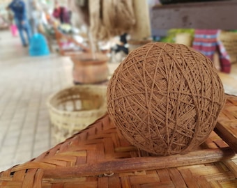Cotton Yarn, Crochet Yarn, Yarn, Natural Color Cotton Yarn