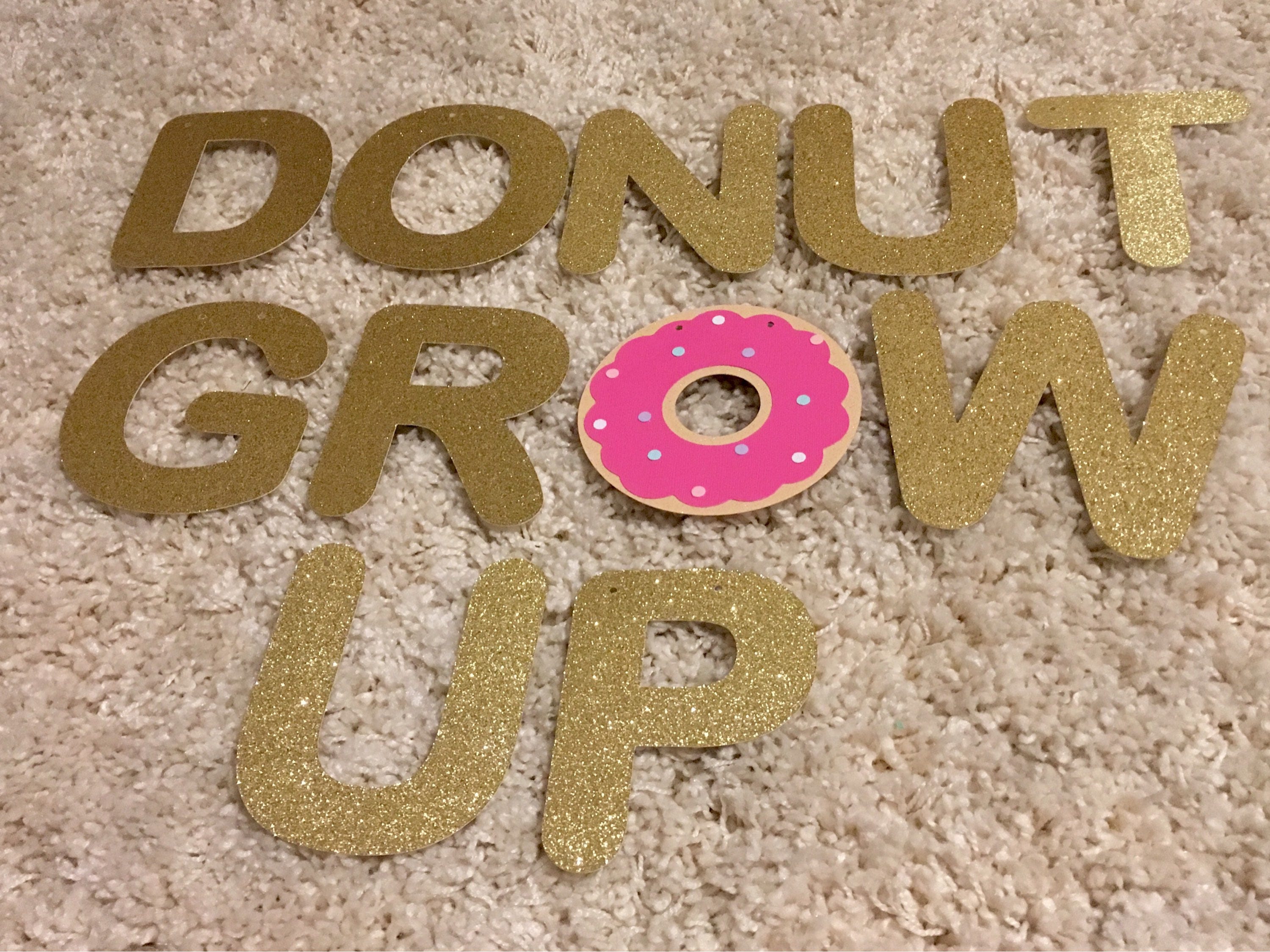 donut-grow-up-party-banner-donut-banner-donut-party