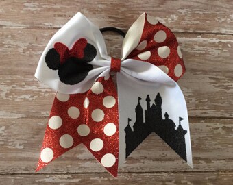 HUGE DEAL - Flawed Disney Cheer Bows, Minnie Mouse - Perfect for Large groups