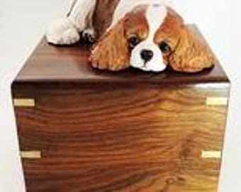 Small Cavalier King Charles Spaniel Cremation Urn