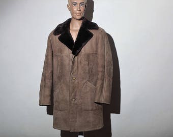 Coat skin and fur 70 s