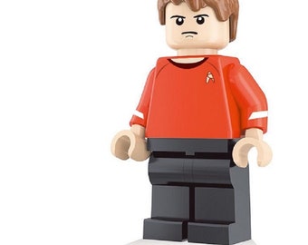 Edward Rayburn custom Star Trek Minifigure fits LEGO Starship USS Enterprise