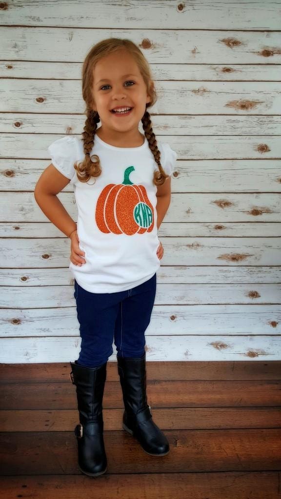 monogram pumpkin shirt