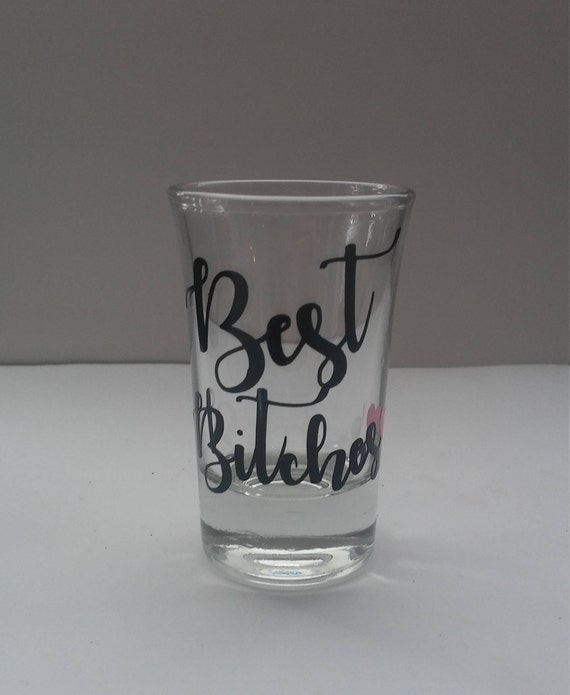 Best Friends Shot Glass Gift for Best Friend Bridesmaid