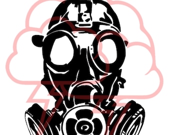 Gas Mask, SVG, military svg, USMC, Marines, Cricut