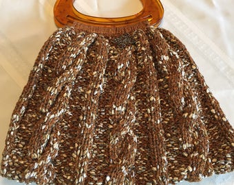 Hand Knitted Handbag