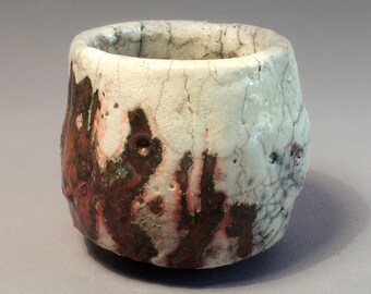 Tea, teacup, Yunomi, Raku, handmade, wabi sabi