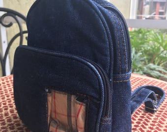 Re-Trippy Mini Demin Backpack
