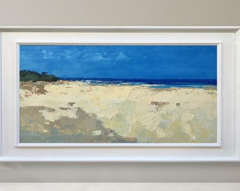 Beach Painting Abstract Painting Ocean Painting Oil Painting Original Painting Beach Art Modern Painting Beach Wall Art Canvas Art Ocean Art
