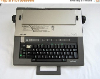 ON SALE Vintage BROTHER Ax-20 Electric Typewriter Word Spell Auto Correct with over Works!
