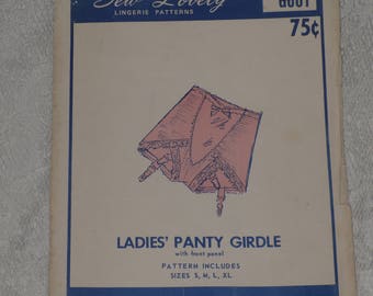 Sew Lovely G601 Pattern Panty Girdle Misses Size S M L XL Uncut Lingerie