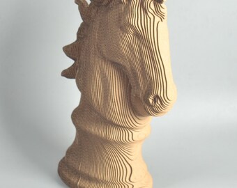Horse Chess - DIY Cardboard Craft