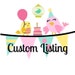Custom Order for mt12481