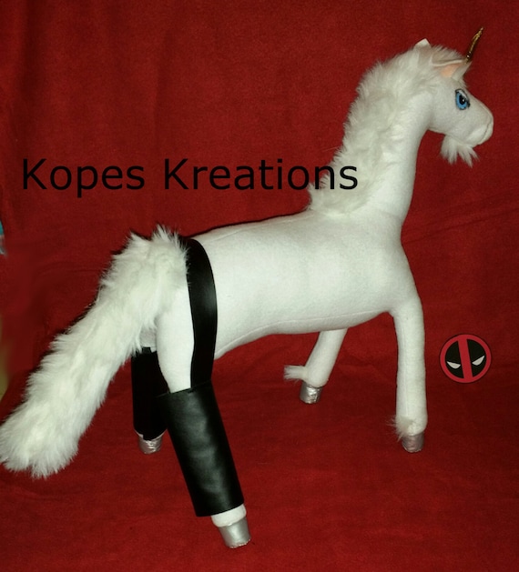 stuffed unicorn from deadpool