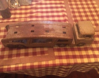 Vintage toy truck