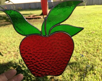 Red Apple For The Teacher