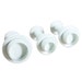 3pcs Round Shape Cake Plunger Cutters Fondant Tool