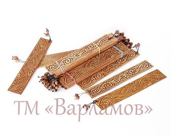 Bookmark birch bark bookmark book lover gift