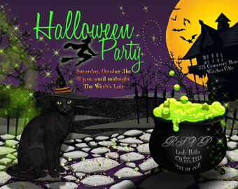 Halloween Party Invitation Halloween Invitations