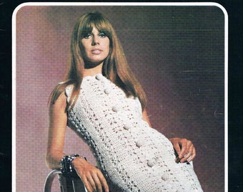 Vintage 1970's Villawool Knit & Crochet Patterns