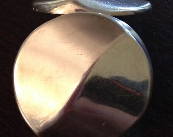 Vintage Sterling TV-30 Mexico Clip On Earrings