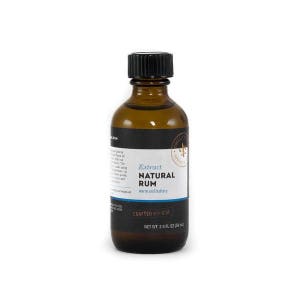 Pure Rum Extract for Rum Balls, Rum Cake and More 2.0 fl. oz (59 ml)