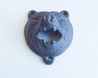 Bear Wall Mount Bottle Opener