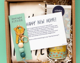 Personalized Housewarming Gift. Housewarming Gift Basket. New House Gift. New Apartment Gift. Moving House Gift. Custom New Home Gift.