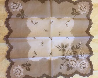 Vintage Unused Handkerchief.