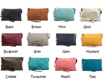 Monogram Wristlet | Personalized Wristlet | Crossbody | Embroidered Wristlet | Monogram Wallet | Bridesmaid Gift | Mothers Day Gift
