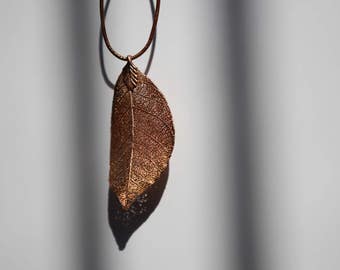 Copper Leaf Pendant (37)