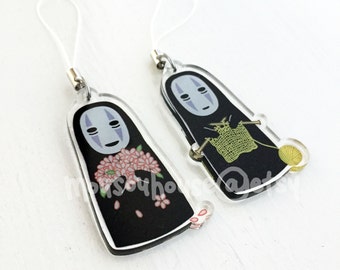 Ghibli Spirited Away No Face Charms