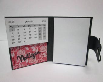 Calendar 2018, Pocket Calendar 2018 + Notepad