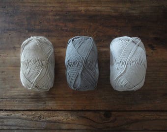 COTTON yarn _ for hand knitting or crochet