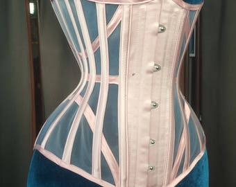 Caged Opal Underbust Corset Made to Order