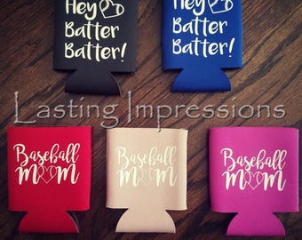 Baseball Drink Holder / Hey Batter Batter / Baseball Mom