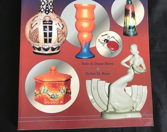 Czechoslovakian Glass & Collectibles identification and price guide reference book Czech glass pottery jewelry toys