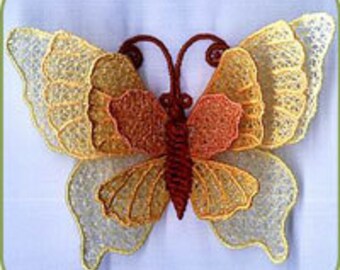 3D Lace Butterfly-Assorted color combinations