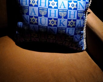 Hanukkah Menorah and Star of David
