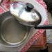 Copper Bottoms Revere Ware 2 Quart Saucepan with Lid, Copper Bottom Sauce Pan 1801, 7 " Diameter Shiny Saucepan, Rome N.Y. USA