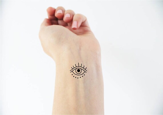 4 drittes Auge Tattoos temporäre / 4 temporäre tattoos