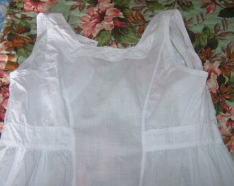 Beautiful Vintage Maid’s apron ~ dress pinny Downton Abbey, Railway Children~ Edwardian full length apron ~ 1900
