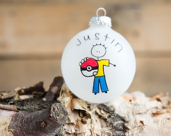 Pokemon Go Christmas Ornament - personalized for free