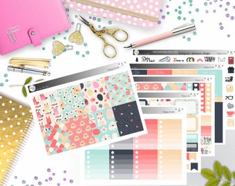 weekly kit - Happy Easter (Erin Condren and Happy Planner Stickers)