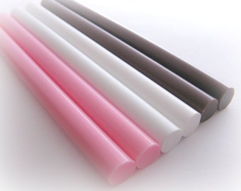 White Vanilla Chocolate Pink Mini Color Deco Kawaii Glue Sticks Pink Frosting Cell Phone Decoration Miniature Sweets Food