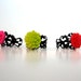 Chrysanthemum Black Filigree Ring