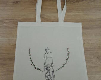 Embroidered-Tote Bag Venus de Milo