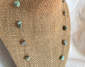 Floating Larimar Necklace