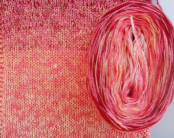 SWEETHEART SILK Medley - Color Changing Cotton/Silk yarn - 320 yards/100 gr - Sport Weight