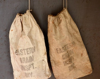 Sacs en toile de jute (anciens)